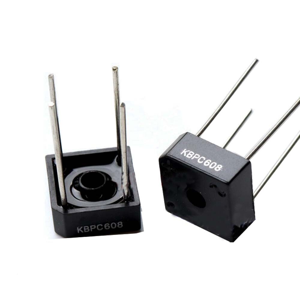 5pcs/lot KBPC608 6A 800V rectifier bridge stack small square bridge