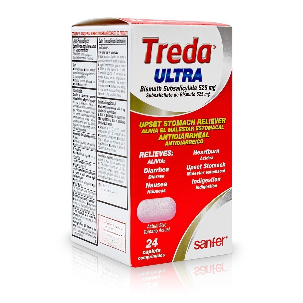TREDA ULTRA UPSET STOMACH RELIEVER 24 TAB