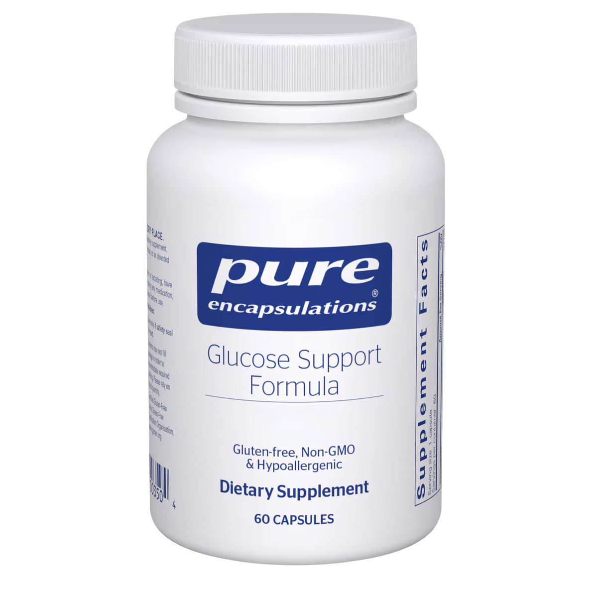 Pure Encapsulations Glucose Support Formula  60  Capsules