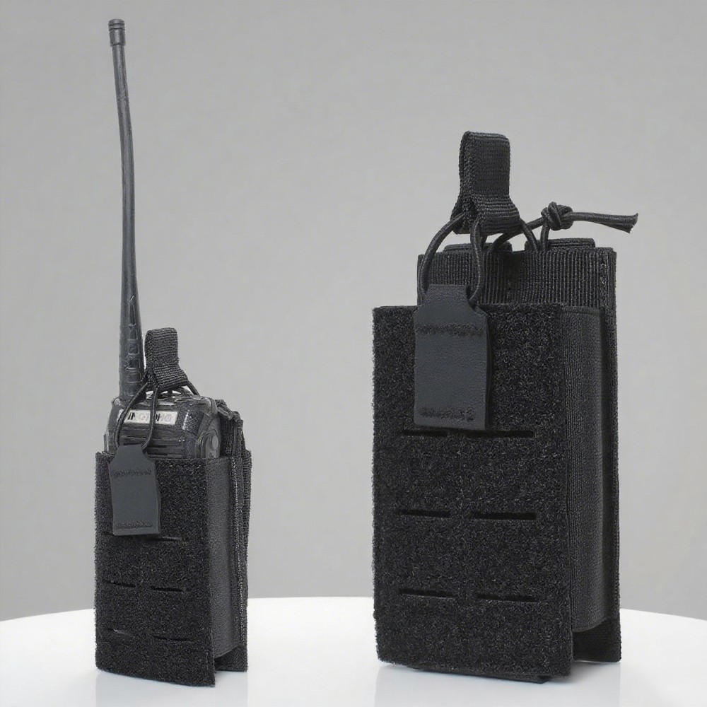 Tactical Molle 5.56mm Rifle Magazine Pouch Radio Pouches Walkie Talkie Tools Bag