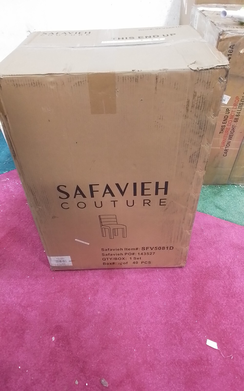 Safavieh PIETRO TUFTED DINING CHIAR, Reduced Price 2172736830 SFV5081D