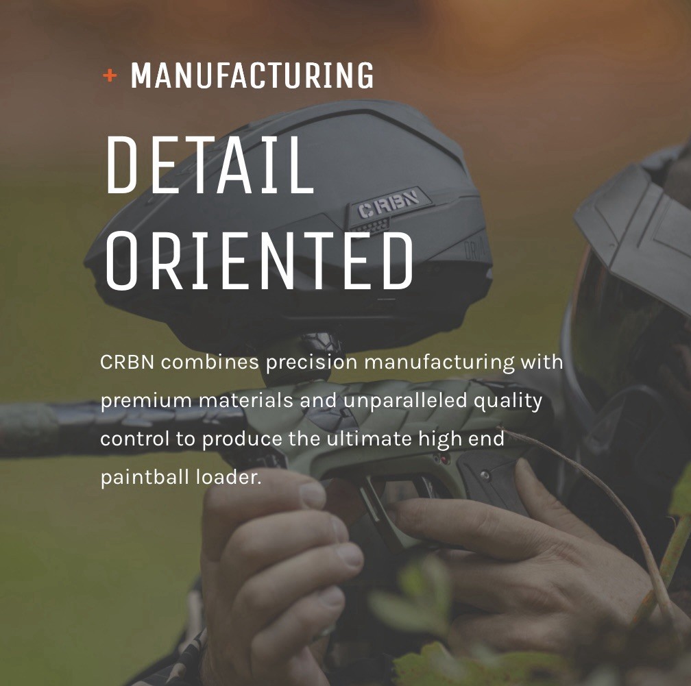 NEW Carbon CRBN DRV Paintball Loader - Black