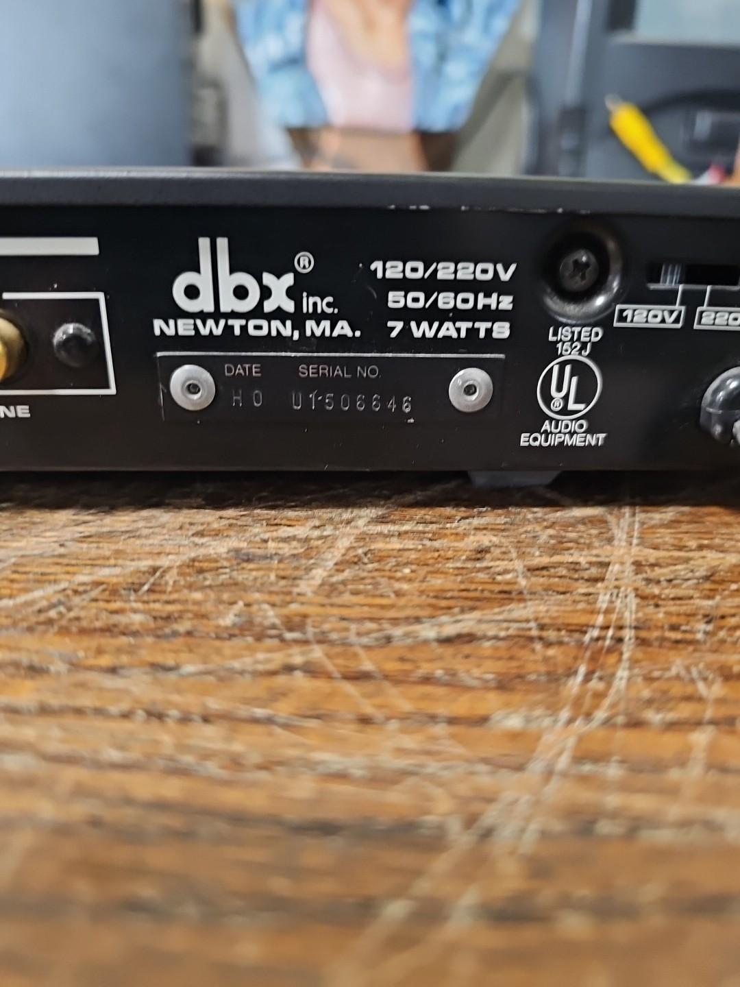 DBX 150 TYPE I Noise Reduction System. Powers On Otherwise Untested.