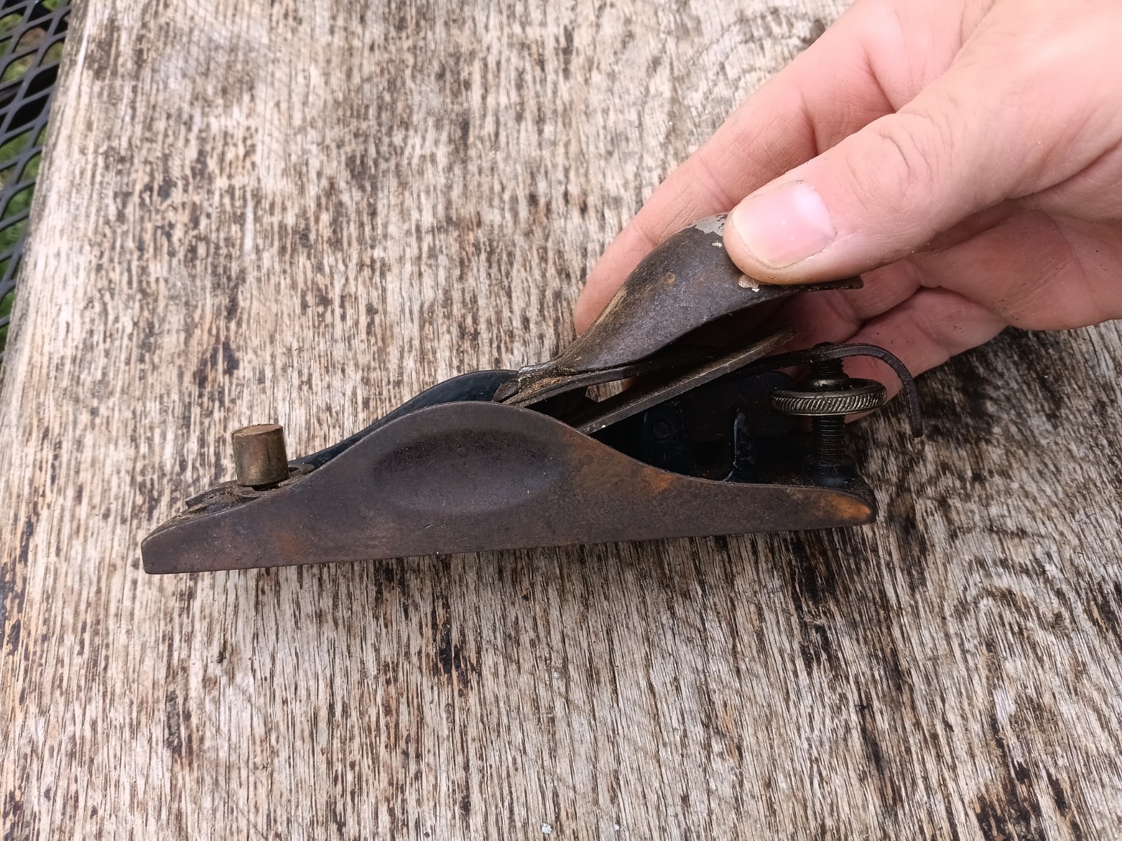 Vintage Stanley Knuckle Block Plane