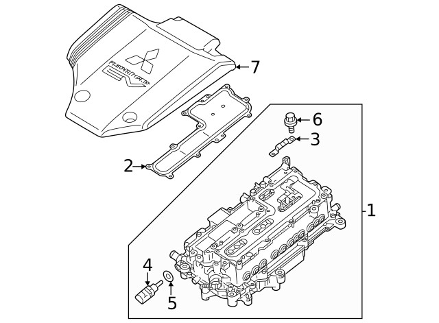 Genuine Mitsubishi Multi-Purpose Fuse MQ714652