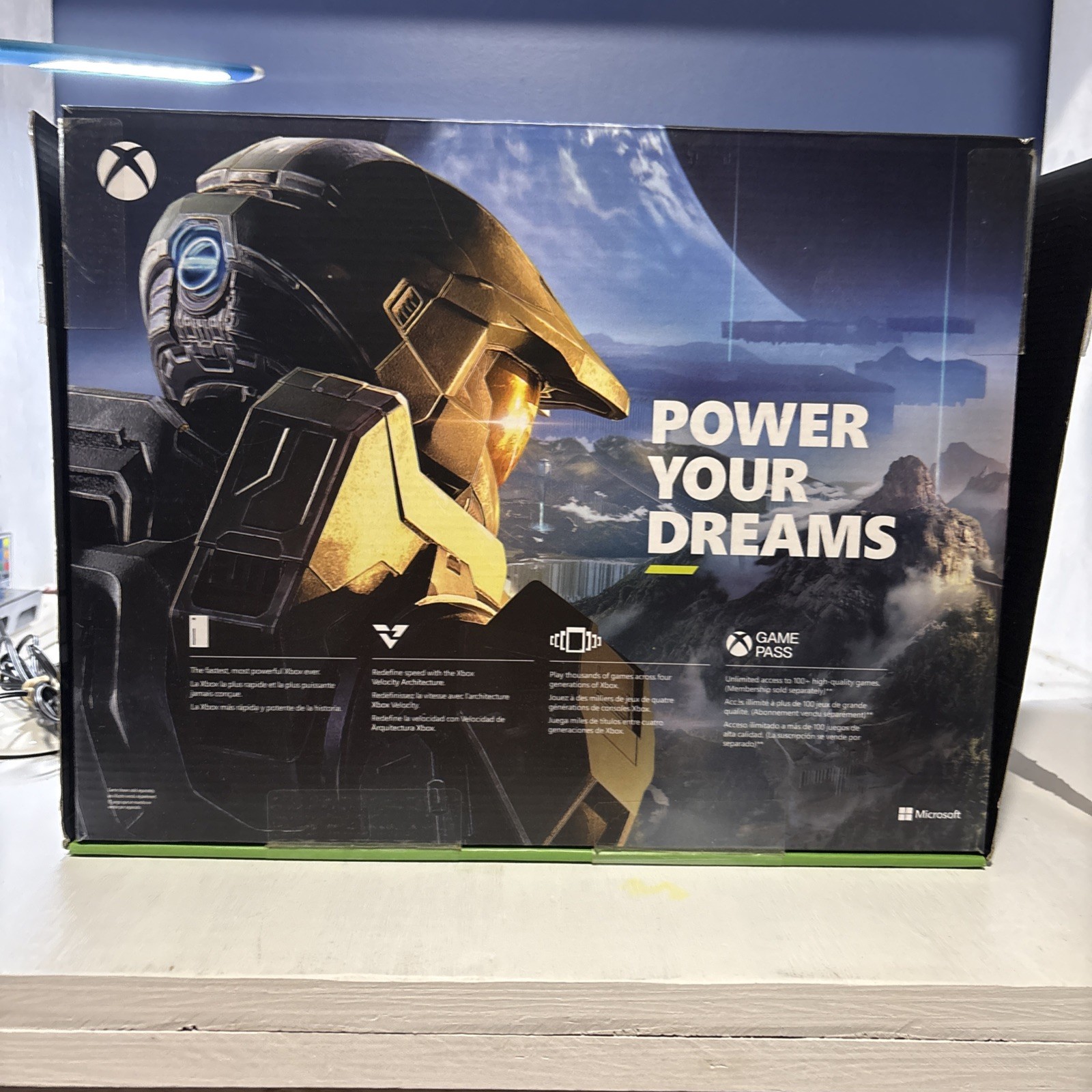 Microsoft Xbox Series X 1TB SSD-EMPTY BOX ONLY! NO CONSOLE!-Includes Packaging