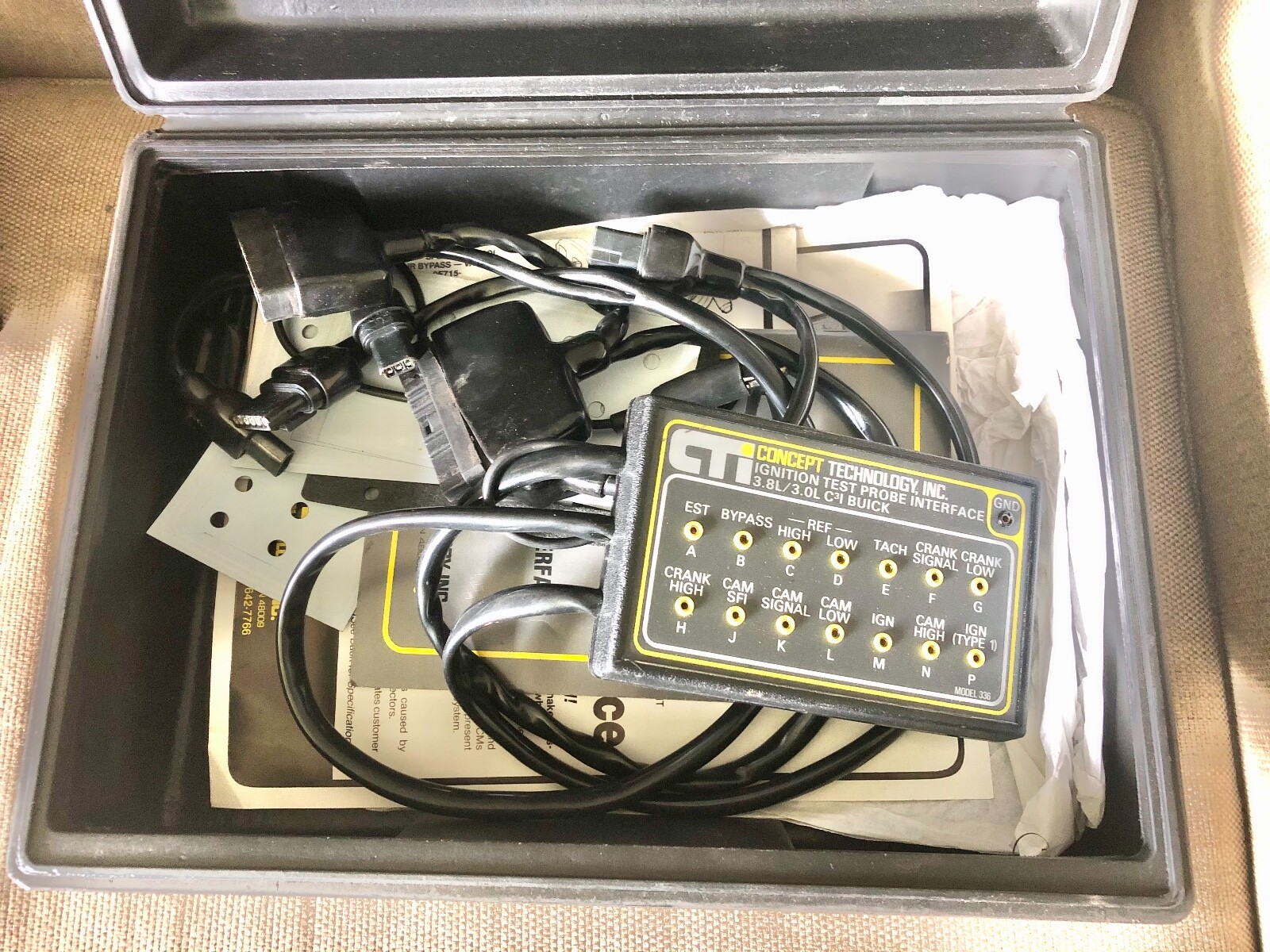 CTI #336 Buick Test Probe Interface Concept Technology Inc