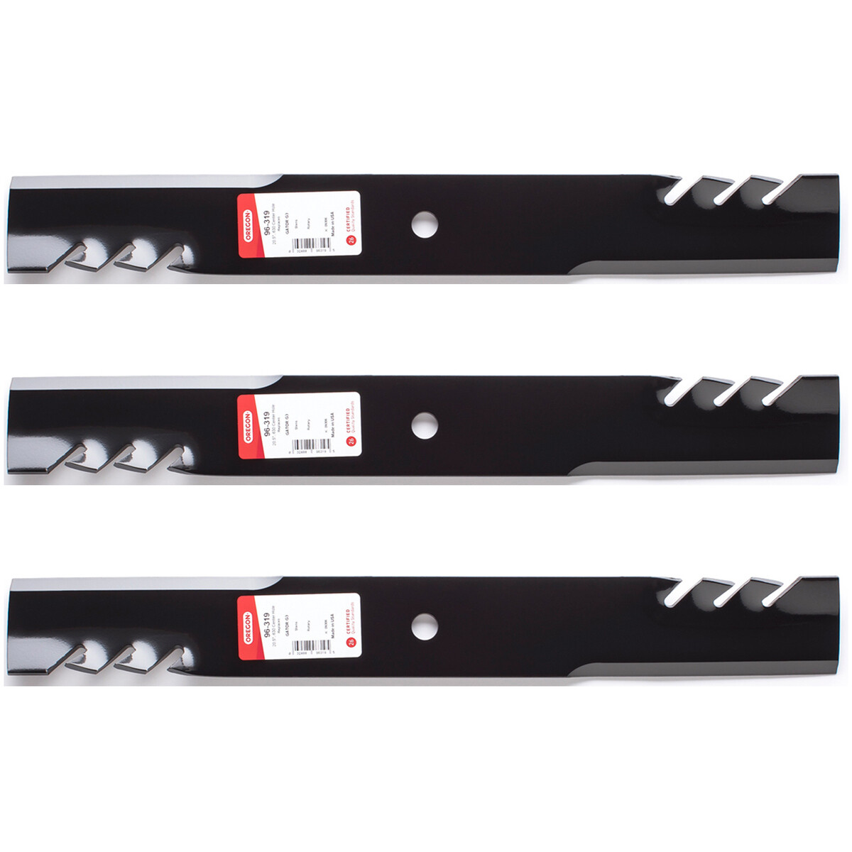 3PK Oregon G3 Gator Blade for 60" Bad Boy Maverick - BMR60ZT740