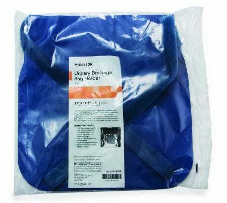 McKesson Urinary Drainage Bag Holder Navy, 11 X 11.5 Inch - 1 Count