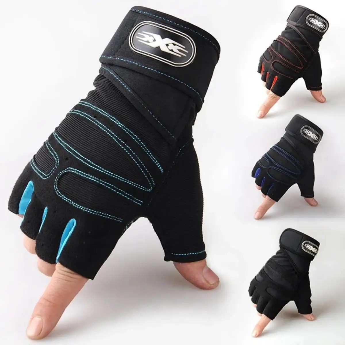 Weight Lifting Gym Glove Fitnes Training Workout Crossfit Exercise Men Women USA