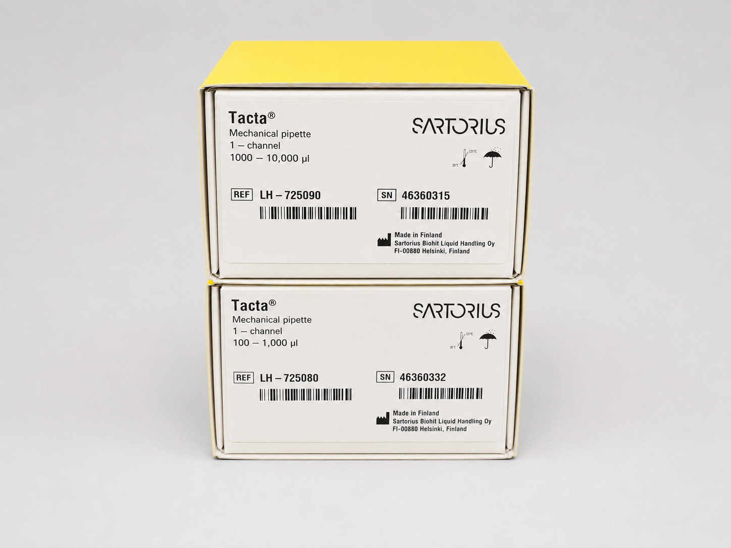 Sartorius Tacta Mechanical Pipette LH-725090 1000-10000 µL 1-Channel NEW