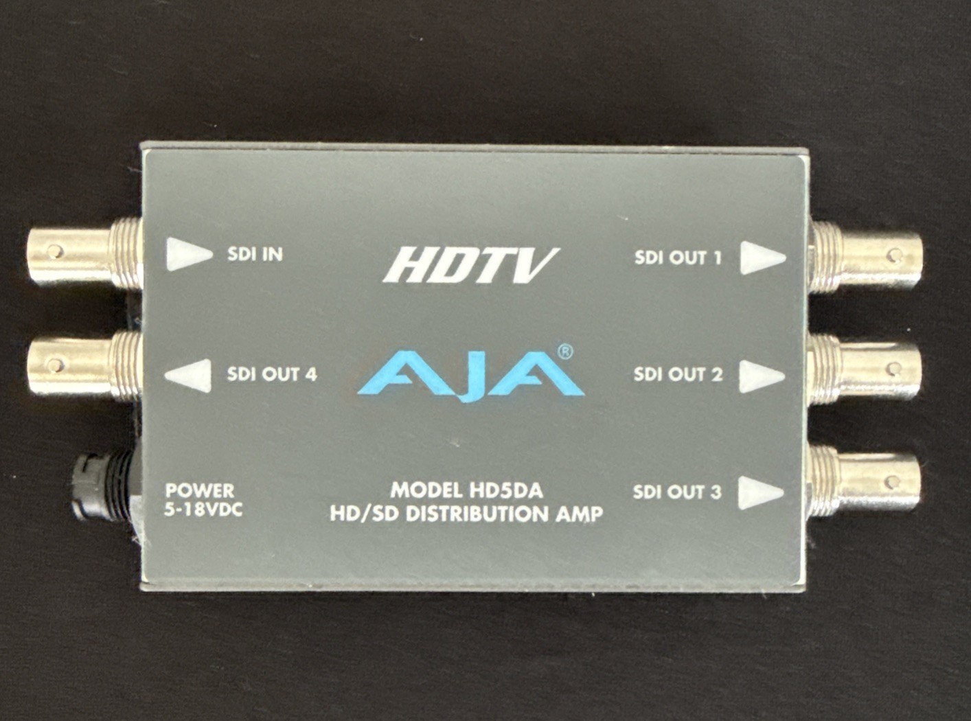 AJA HD5DA HDTV HD/SD SDI Digital Distribution Amplifier