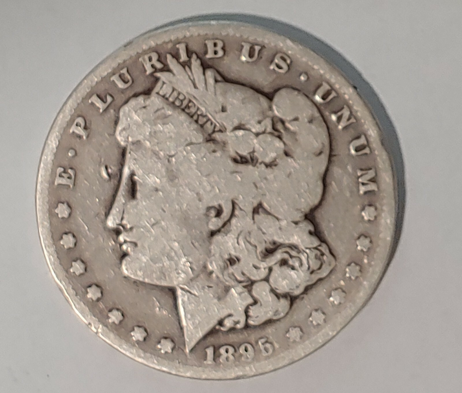 1895 S Very Tough Date MORGAN SILVER DOLLAR US San Francisco Mint Coin 72621B