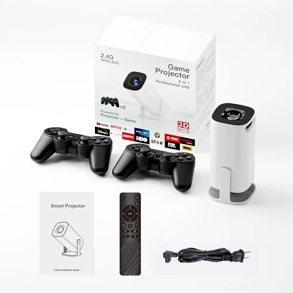 2024 - 2025 Game Projector  Classic Video Game
