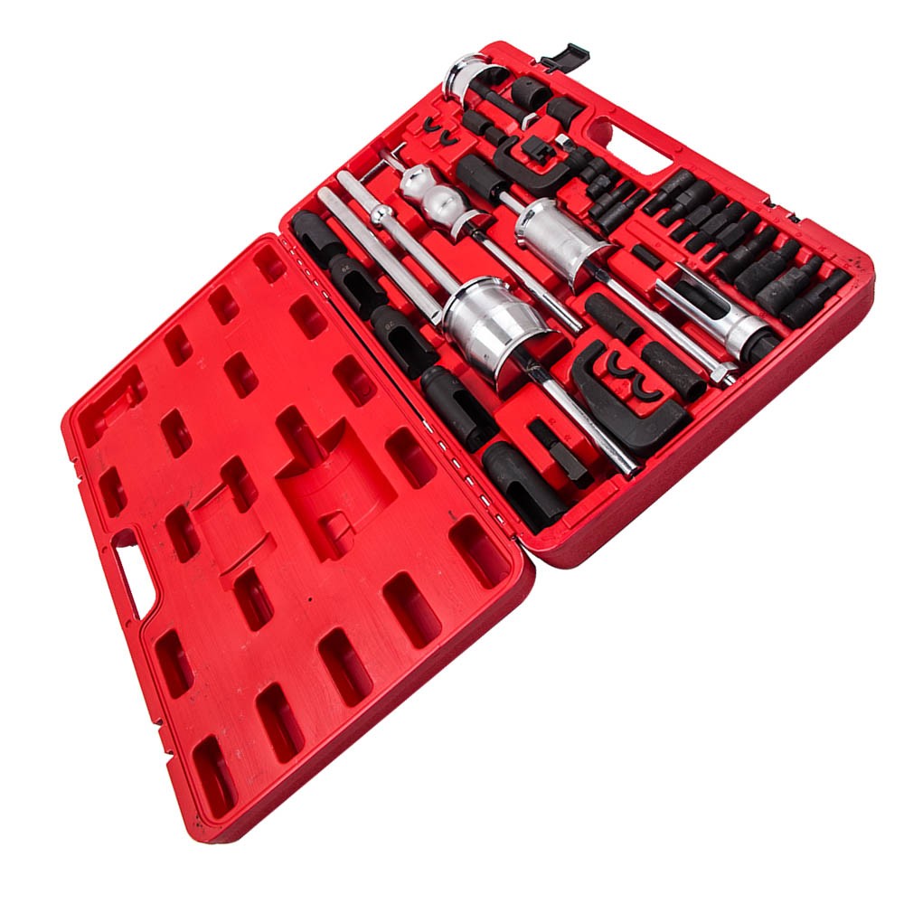 40* Auto Truck Diesel Injector Extractor Slide Hammer Puller Adapter Tool Kits