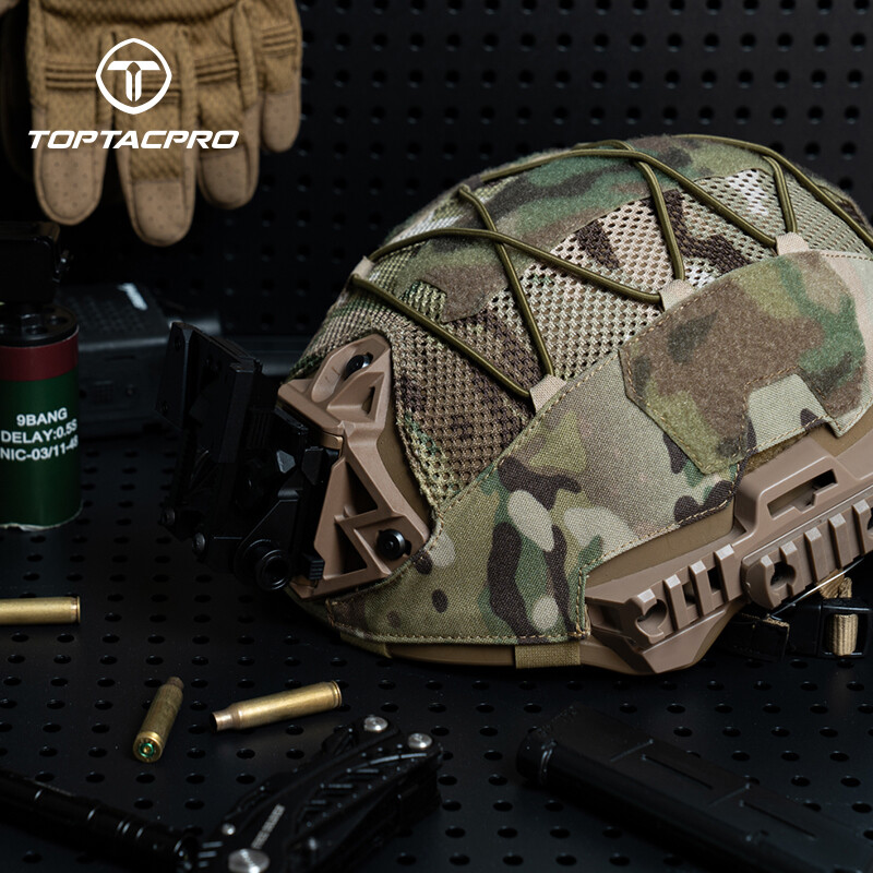 TOPTACPRO Tactical Helmet Cover for TW Team Wendy Helmet Army Headwear Paintball
