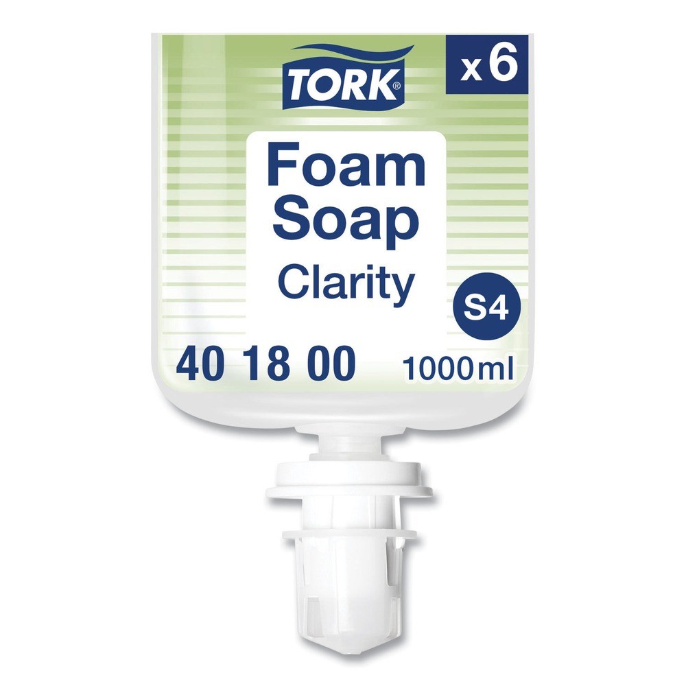 Tork 401800 1L Refill Unscented Clarity Hand Soap - Clear (6/Carton) New