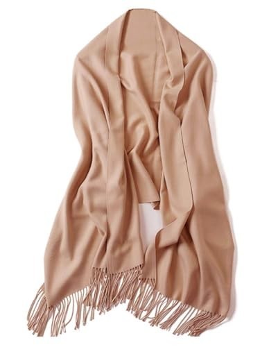 Soft Cashmere Feel Pashmina Shawl Wrap - Elegant Evening Scarf for Weddings, Bri