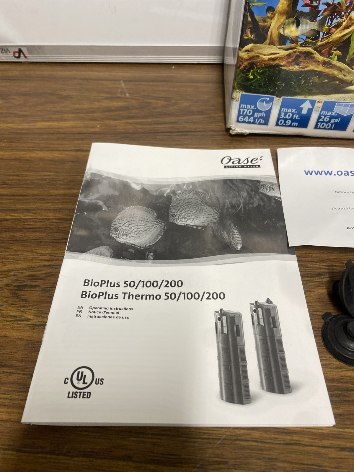 BioPlus 100 Internal Filter - Oase - Open Box