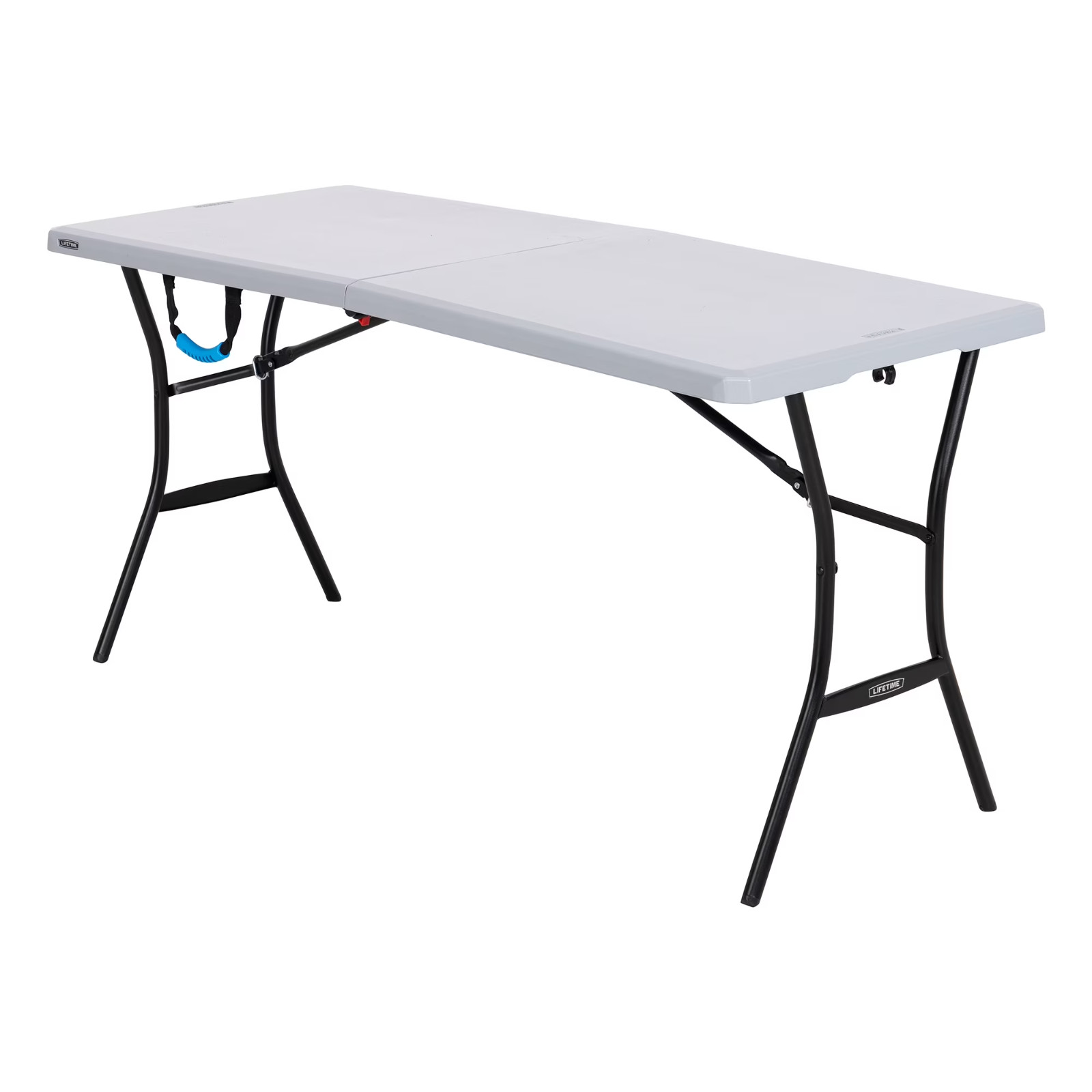 Lifetime 5 Foot Rectangle Fold-in-Half Table, Indoor/Outdoor Essential, New!