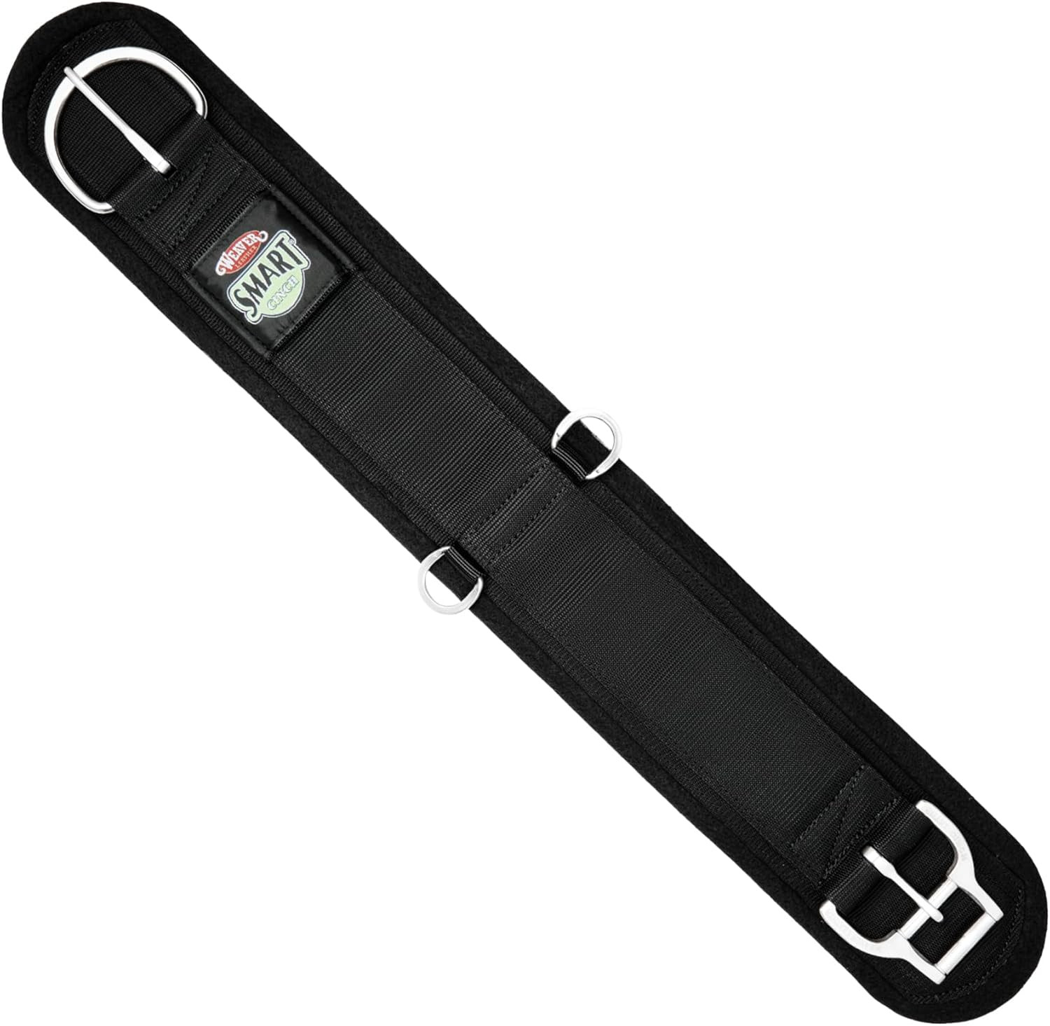 Felt Lined Straight Smart Cinch Black, 24-Inch