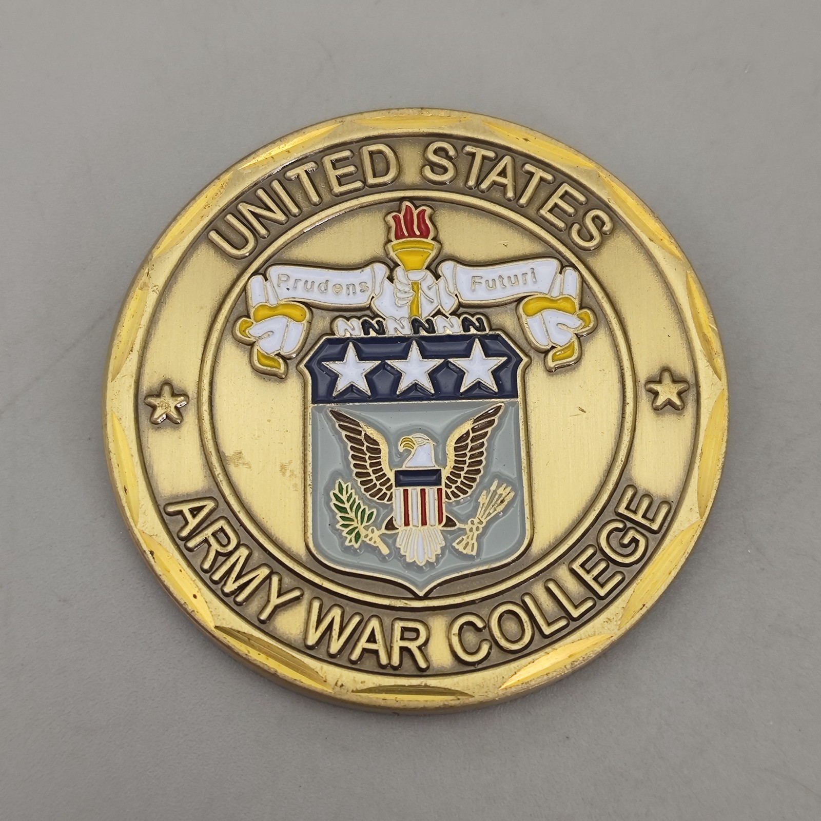 US Prudens Army War College Challenge Coin