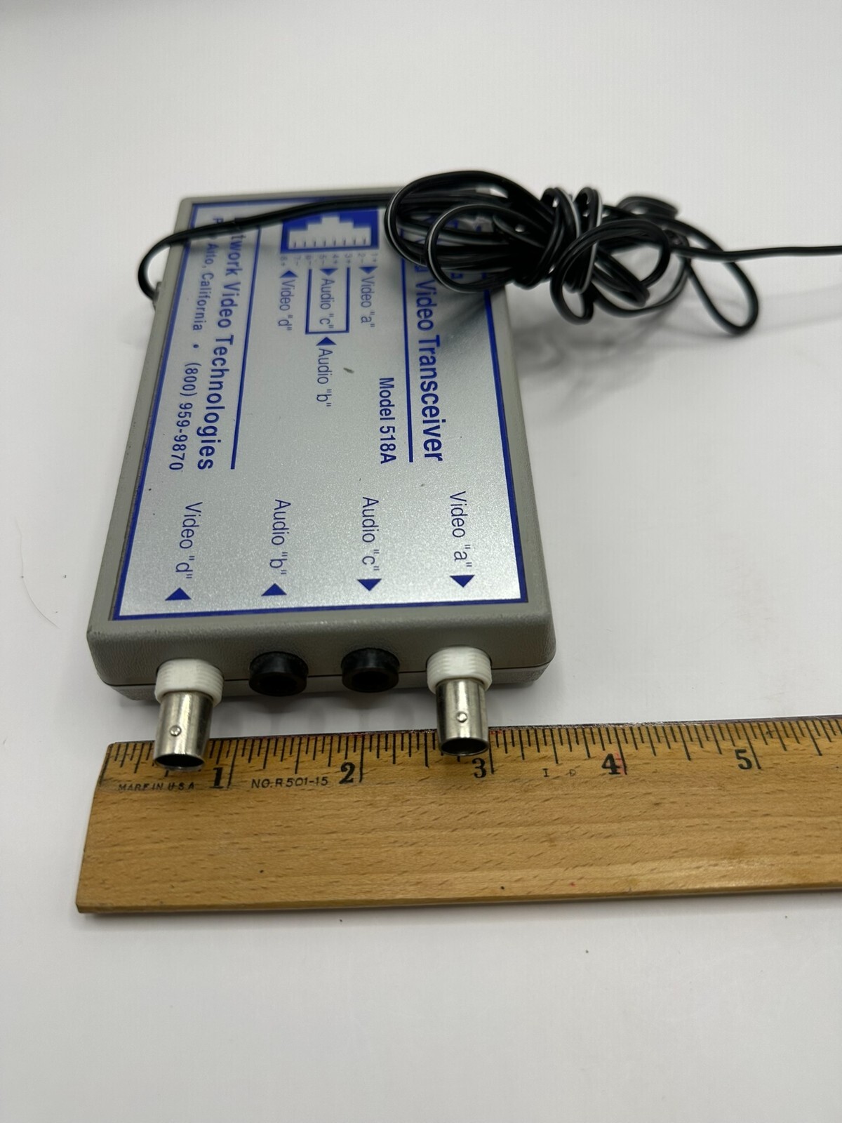 NVT Video Transceiver Model 518A w/ Power Cord vtg electronics