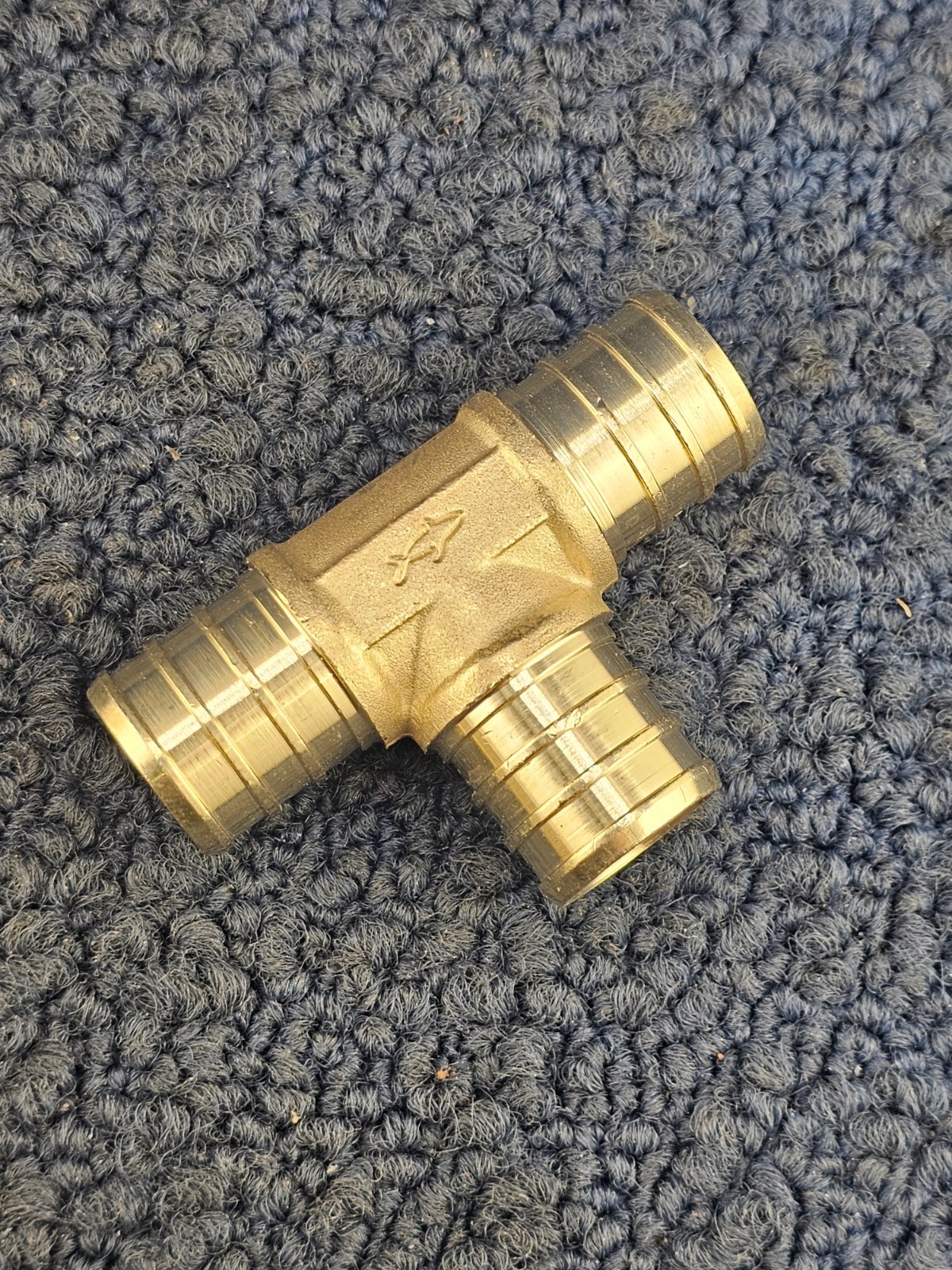(QTY 25) SHARKBITE UC370LF: 3/4" PEX Brass Barb Tee Fitting Potable Gas System