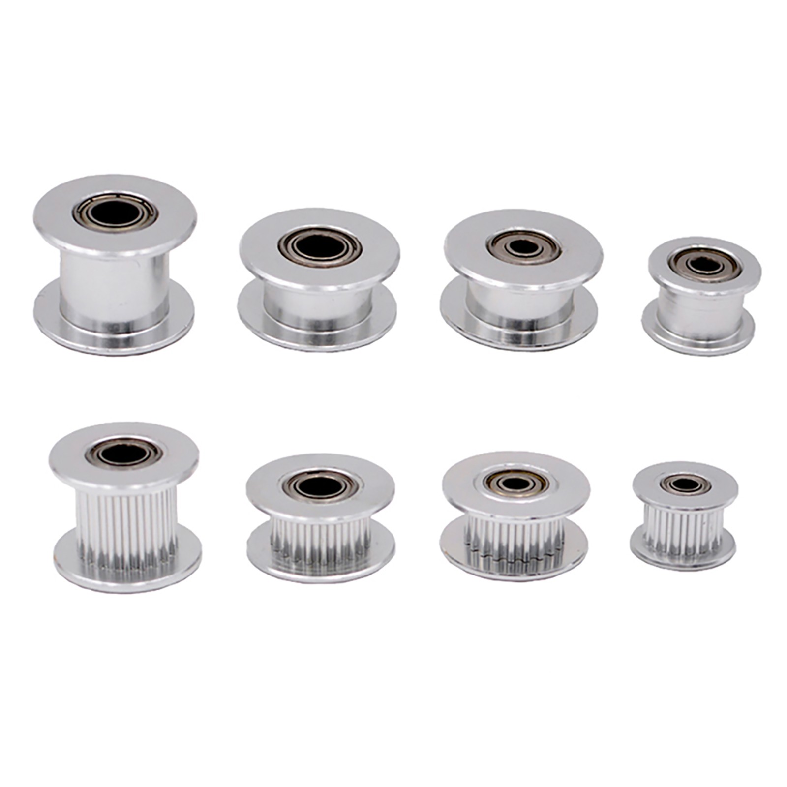 GT2 Timing Belt Idler Pulley 6/10mm Belt 3/4/5/6mm Bearing 16T 20T 3D Printer