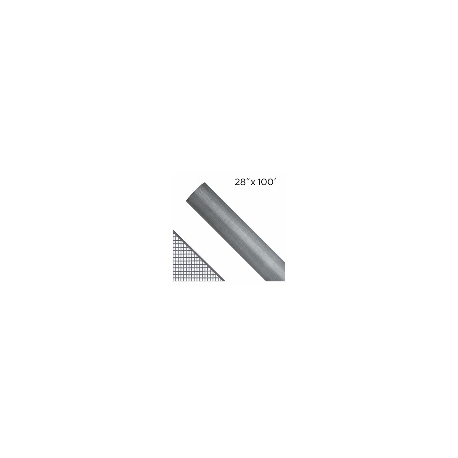 Saint-Gobain ADFORS FCS8776-M Insect Window Screen, Gray Fiberglass, 28 In. x