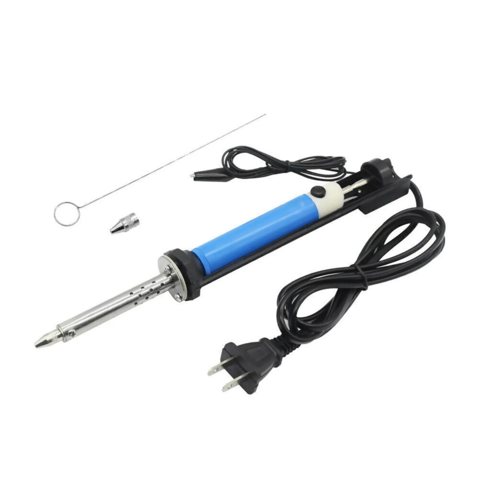 Desoldering Suction Pump Electric 30W Tool with Multiple Tip Sizes for PCB Work