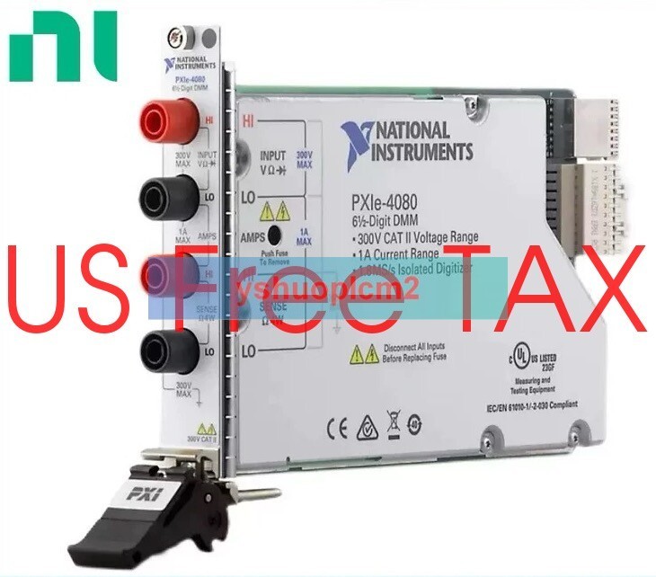 National Instruments Ni PXIe-4080 6 1/2-Digit DMM new in box