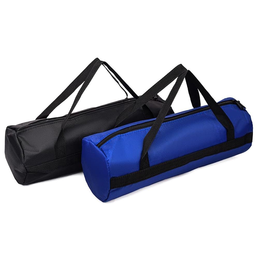 2 Pack Tool Bag with Zipper 15" Utility Wide Mouth Heavy Duty Tool Storage Ba...