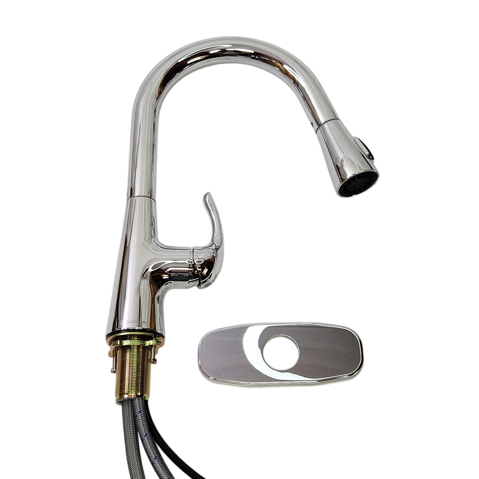Glacier Bay 1006 743 964 Clare Single-Handle Utility Faucet - Stainless Steel