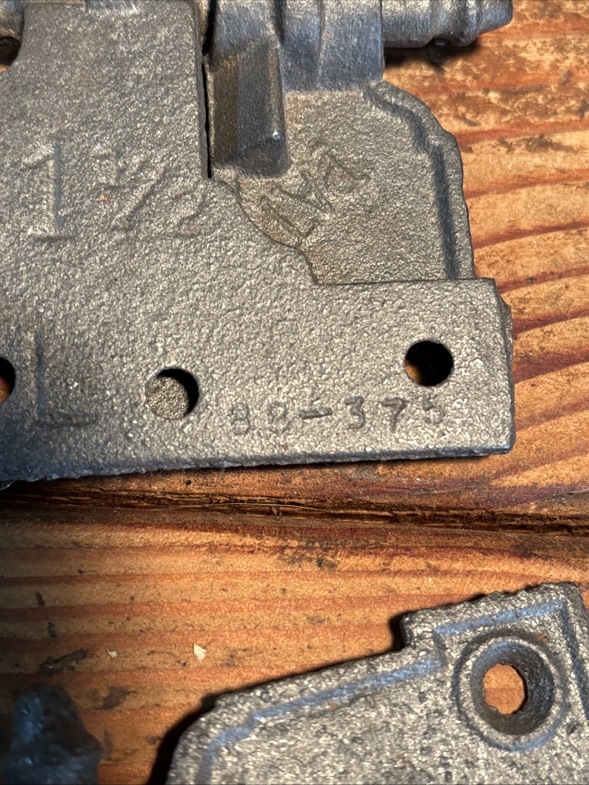 Cast Iron Acme Shutter Hinges 2 Sets, Left 3" x 5"