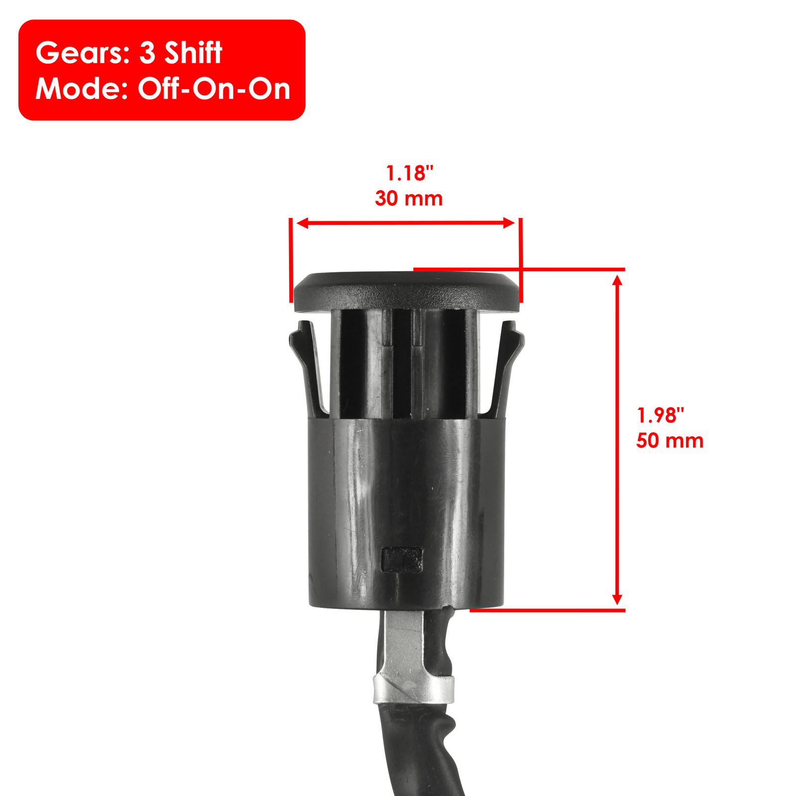 Caltric Ignition Key Switch for Arctic Cat 3303-423 Ignition Switch and Keys