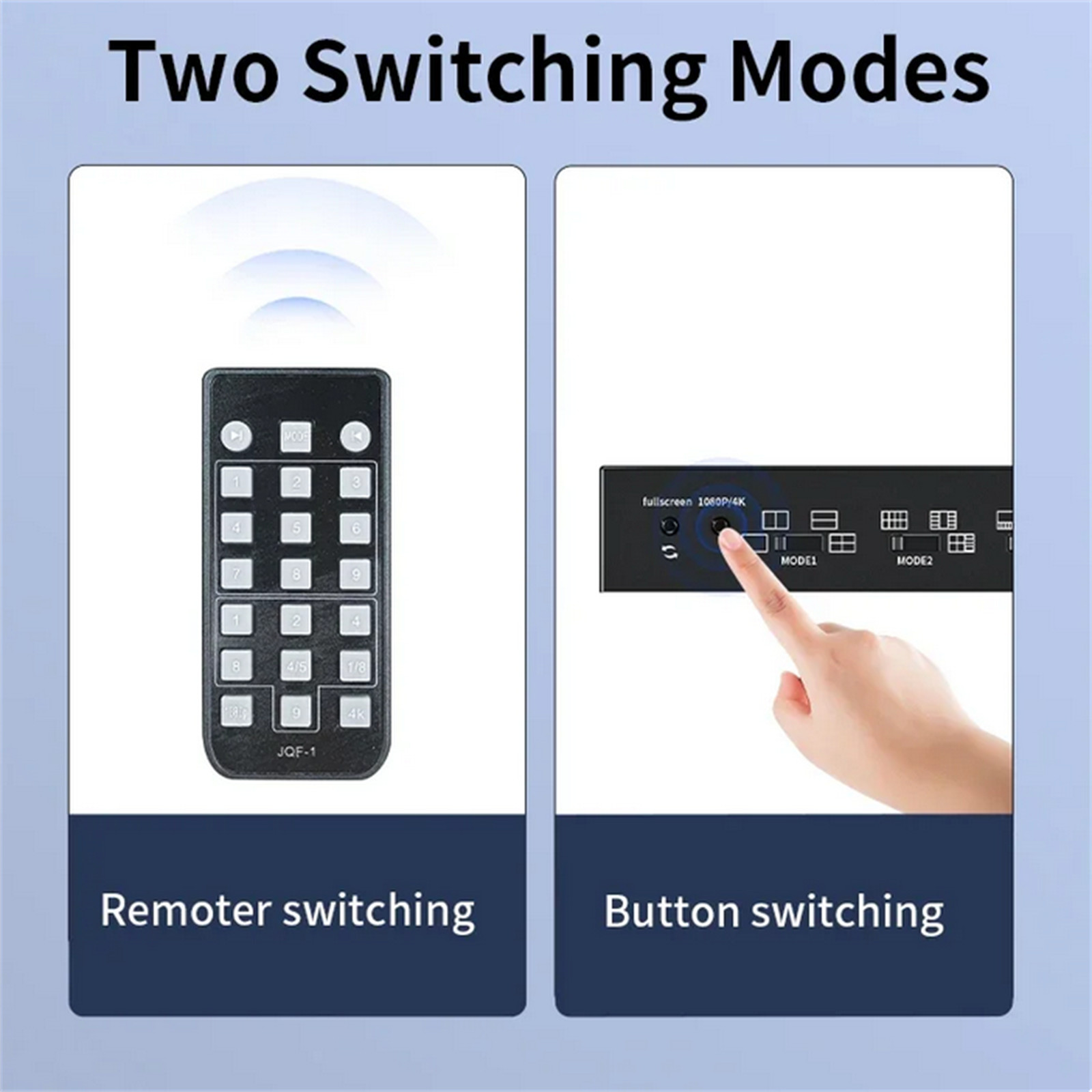 4K30hz 9x1 HDMI-Compatible Multiviewer 1080P Screen Multi Viewer Seamless Switch