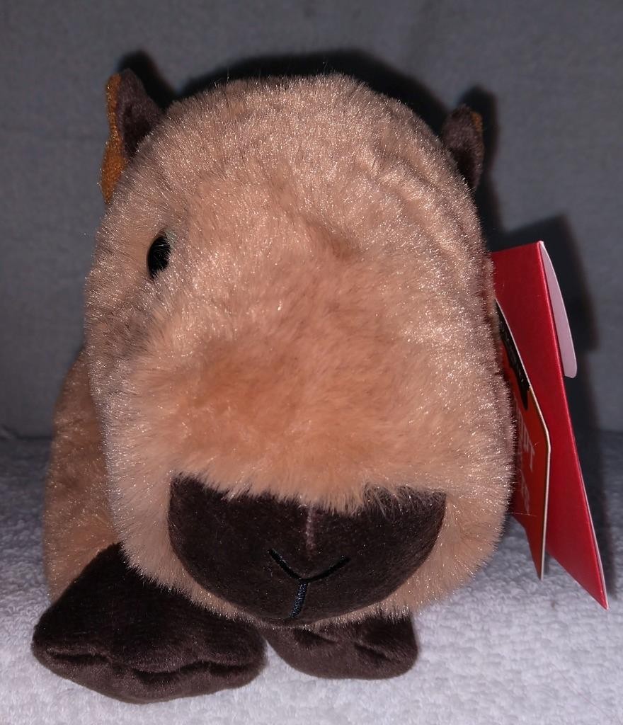 FAO Schwarz Adopt A Pets Capybara Plush 14" NWT