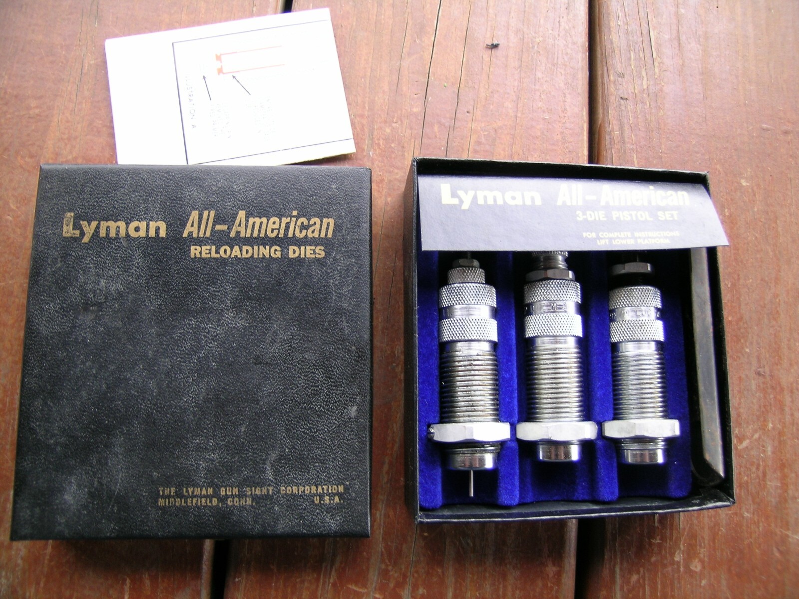 Lyman Reloading Dies 3 Die Set 9mm Luger Still New