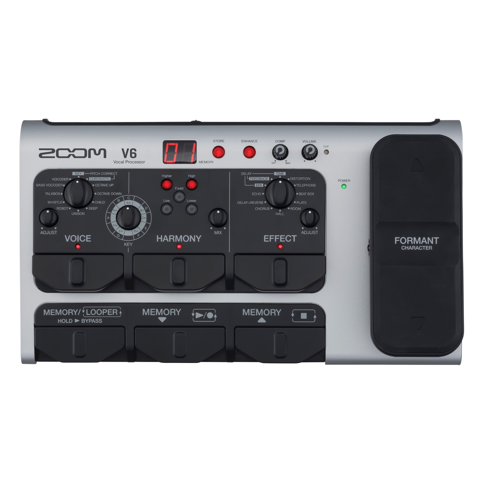 Zoom V6-SP Vocal Processor