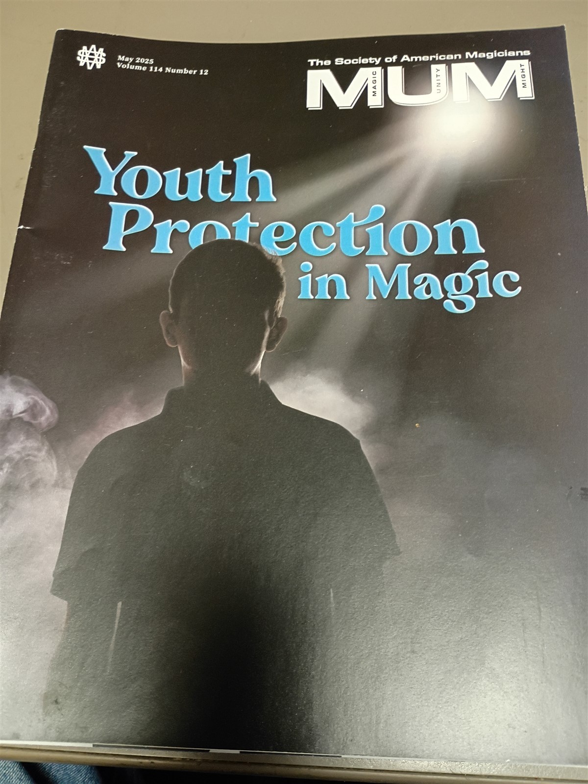 Youth Protection MUM Society of American Magicians Magazine Issue May 2025 #2