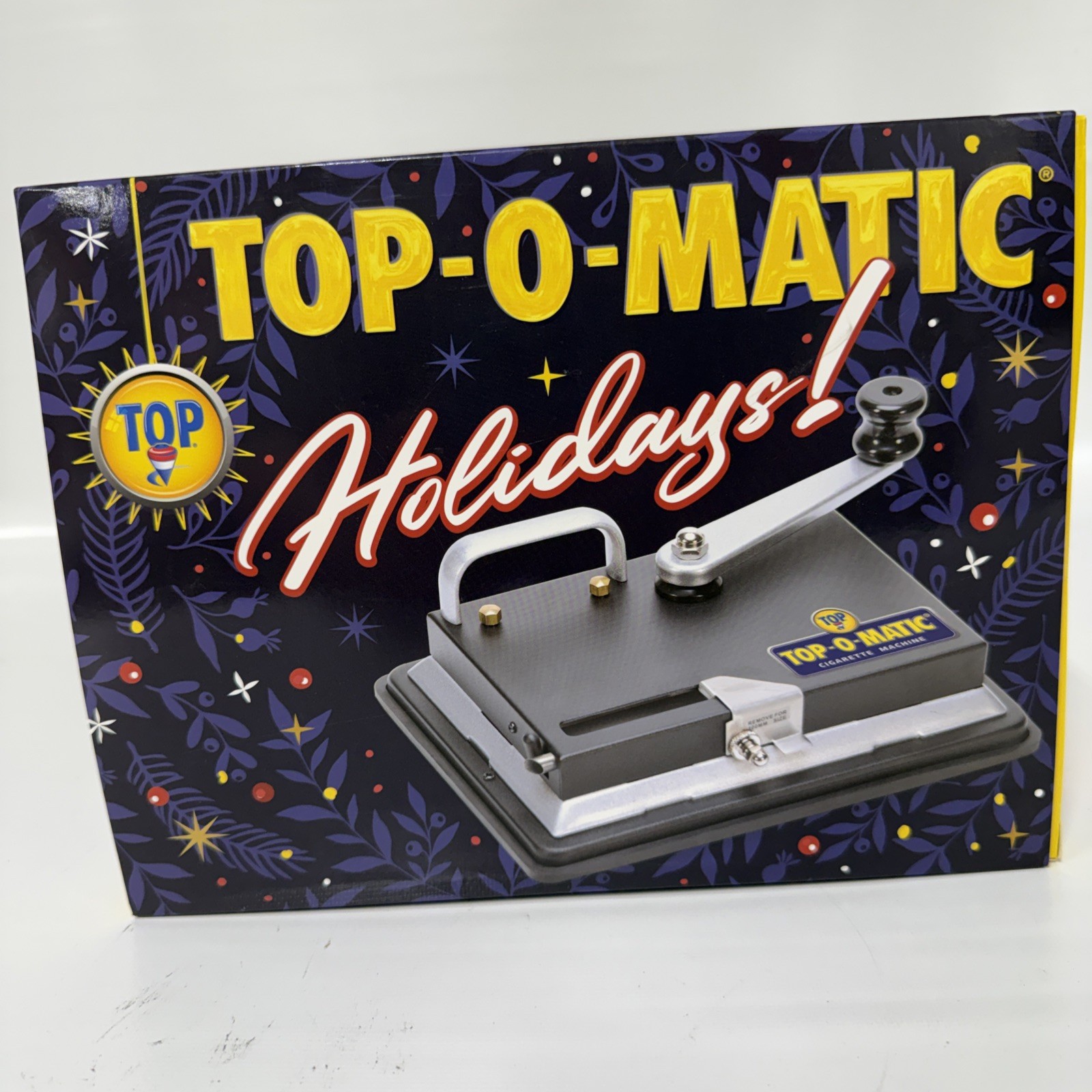 TOP-O- MATIC CIGARETTE ROLLING MACHINE - WORKS W/ KING SIZE & 100MM TUBES
