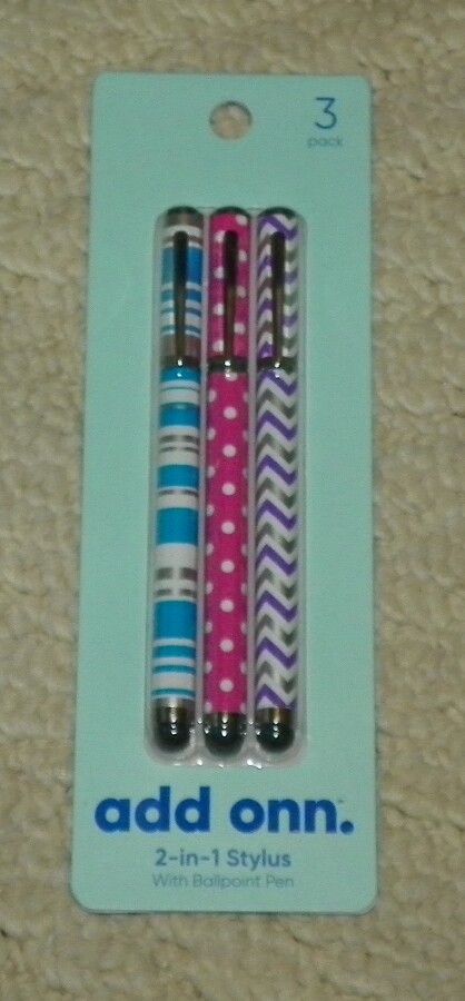 2-in-1 Stylus - 3 Pack - Stylus & Ball Point Pen