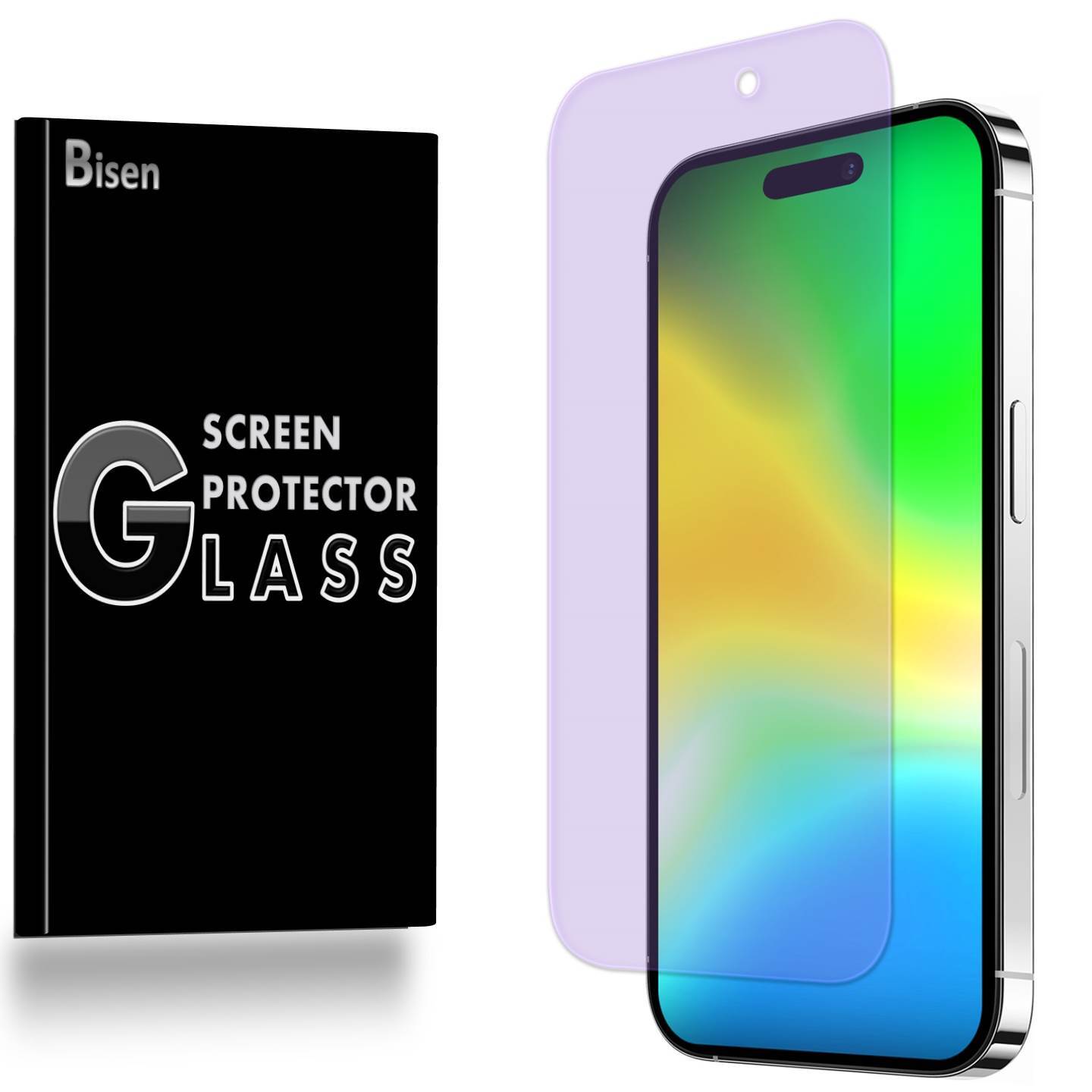 Anti Blue Light Tempered Glass Screen Protector For iPhone 16 /Pro Max /Pro/Plus