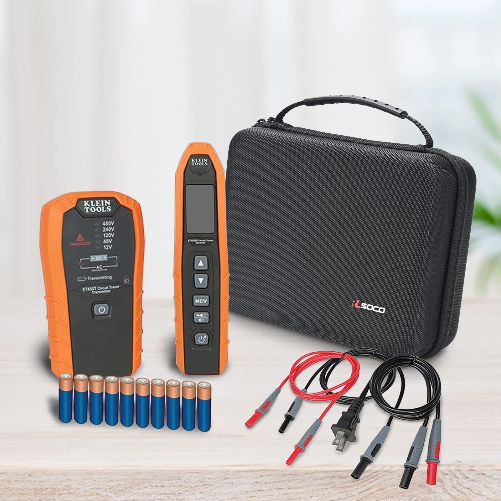 RLSOCO Carrying Case for Klein Tools ET450 Circuit Finder Kit