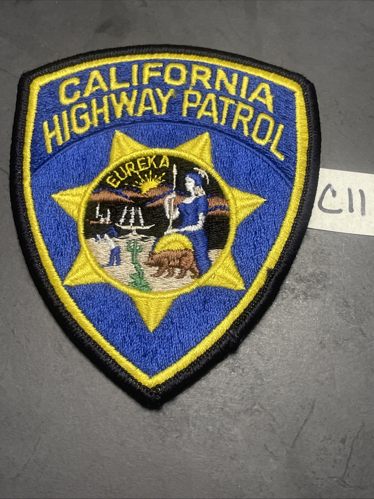 California Highway Patrol Police Patch –c11