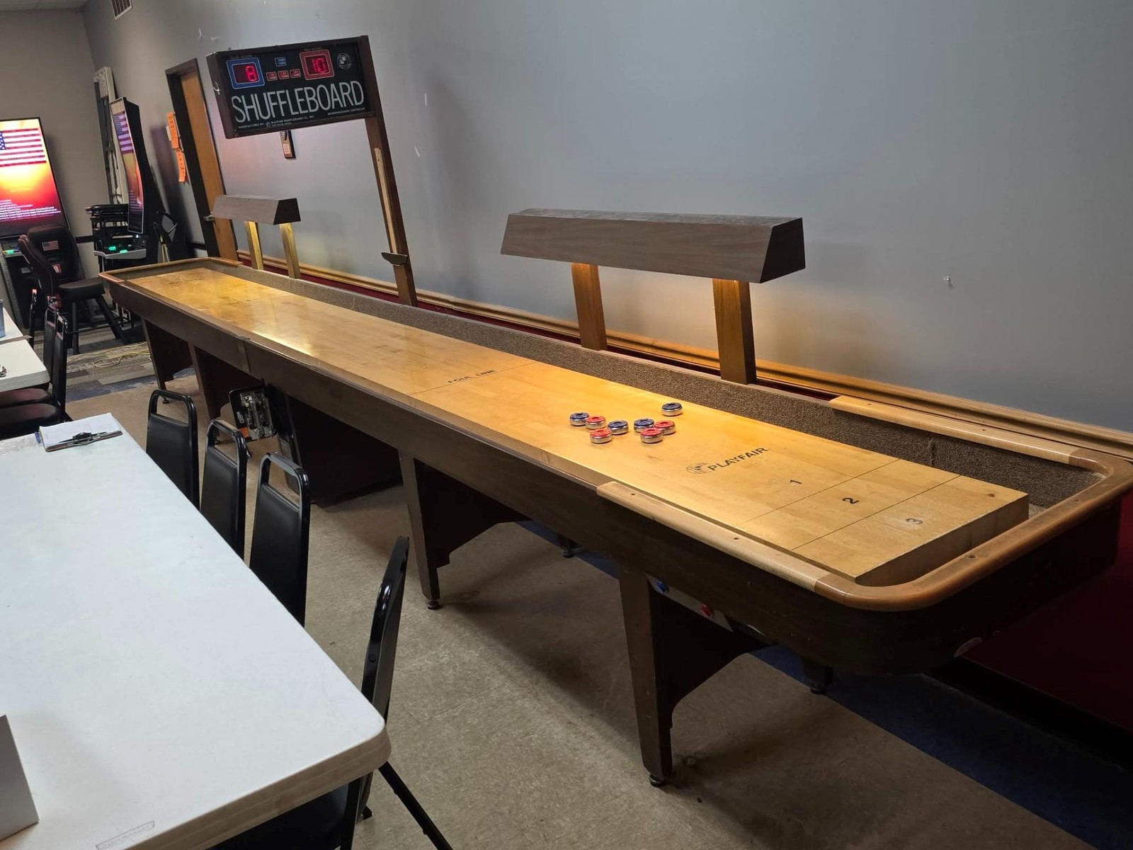 22' Regulation Shuffleboard COIN-OP Arcade Game