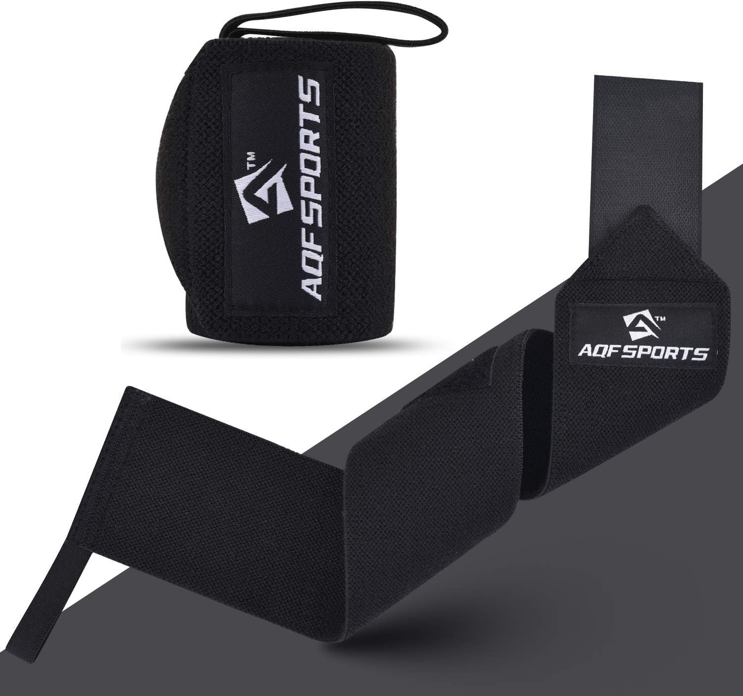 18" USPA Approved Wrist Wraps for Weightlifting - Maximum Support & Stability