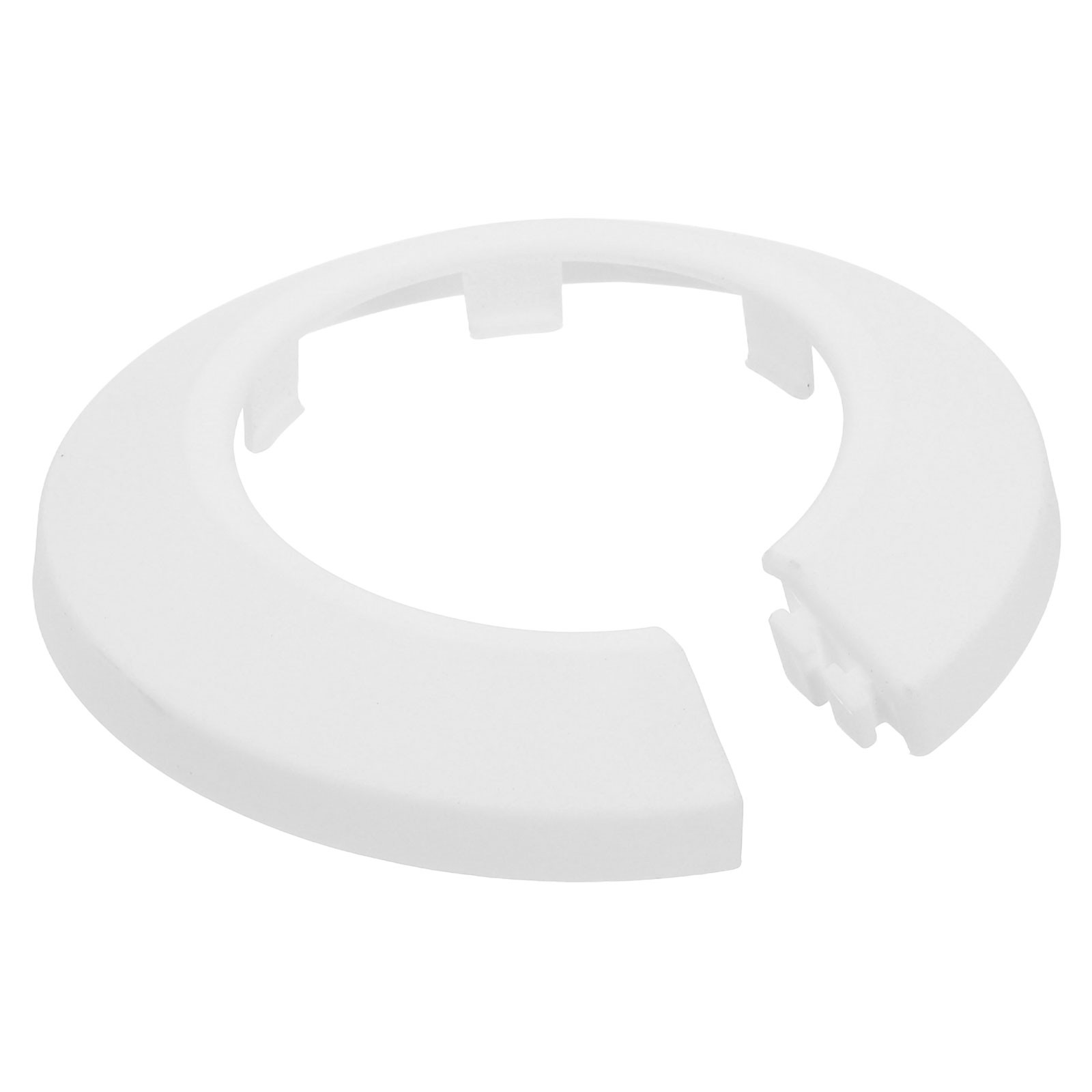 Escutcheon Plate, 1Pcs 40mm - Fit 1.57" Outer Diameter Pipe Flange (White)