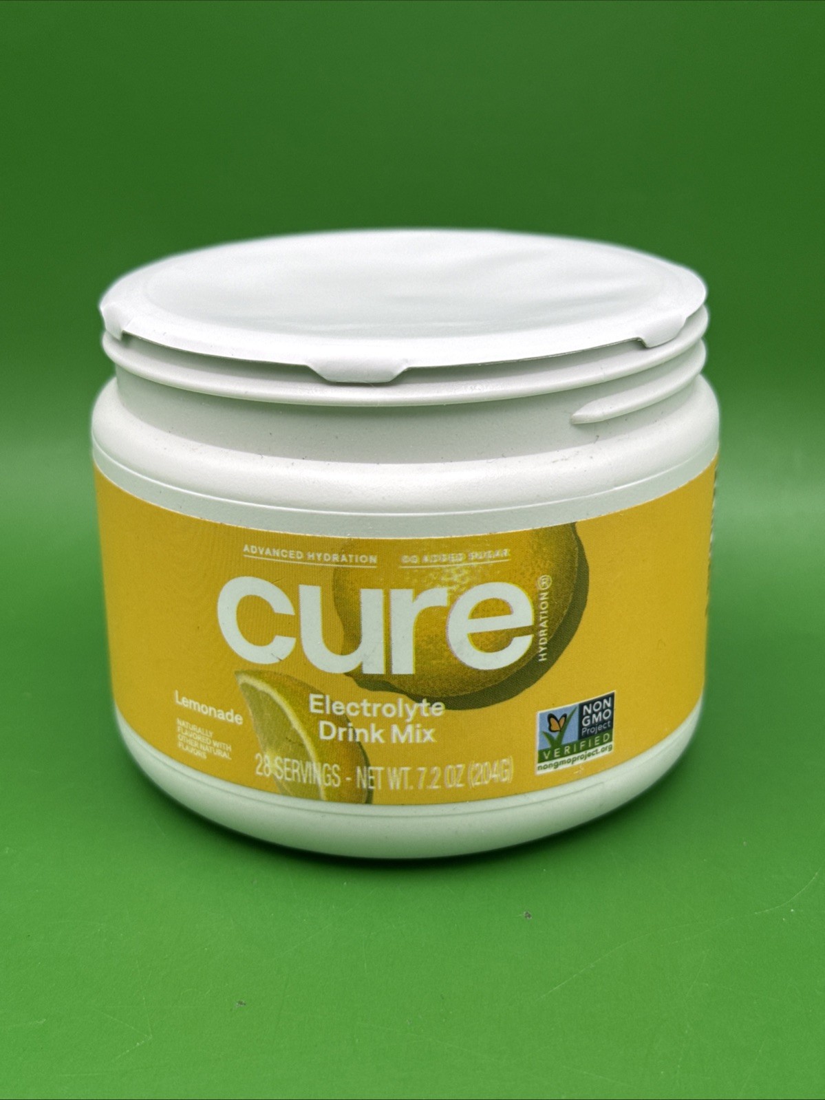 Cure Hydration Electrolyte Drink Mix Lemonade EXP 09/2026